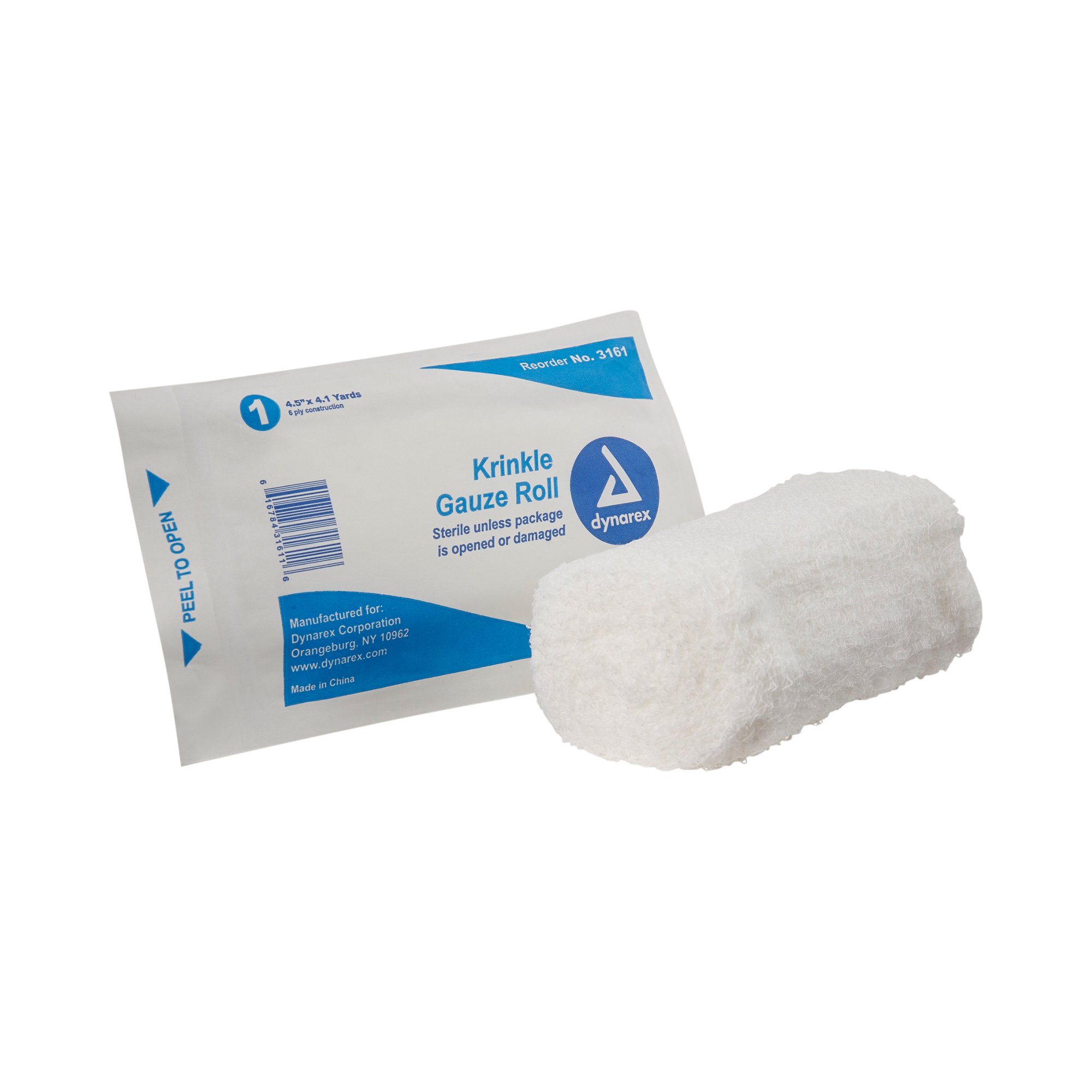 Fluff crinkle gauze