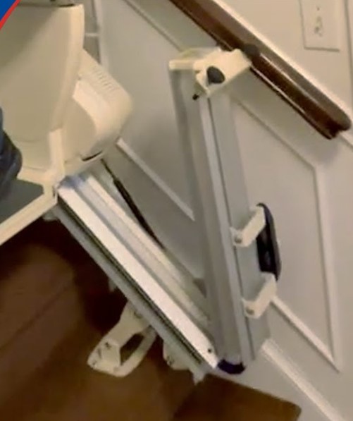 Rave 2 Stairlift with folding rail Rave 2 Stairlift with folding rail
