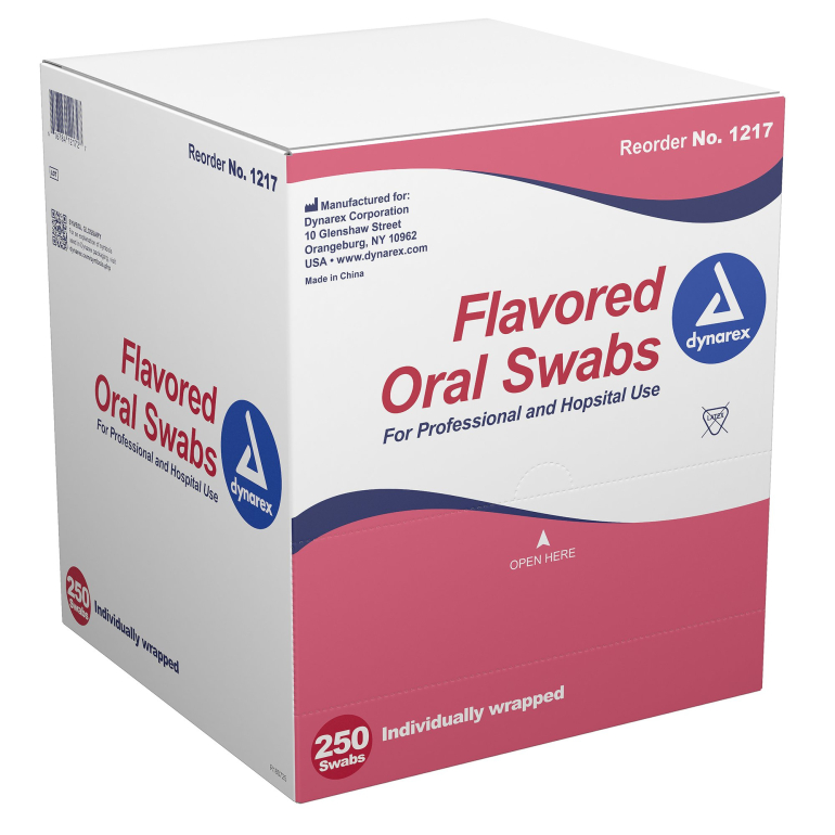 Dynarex Flavored Oral Swabs