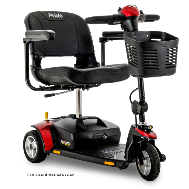 Go Go Elite Traveller 3 Wheel Scooter