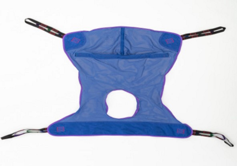 Invacare Full Body Mesh Sling with Commode Opening