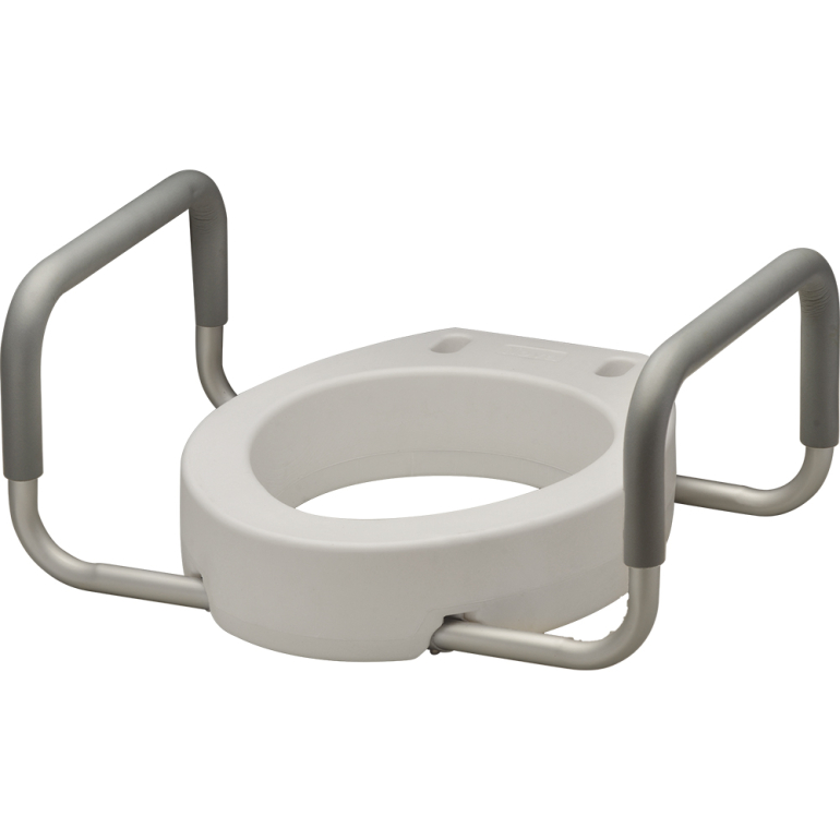 Nova Toilet Seat Riser w/Arms - Elongated
