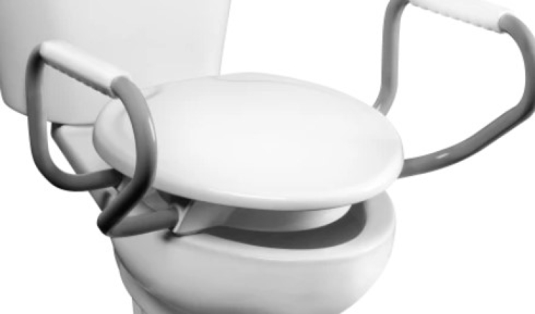 Suppor Arms for Assurance toilet seat