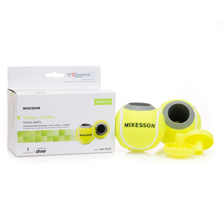 Tennis ball glides