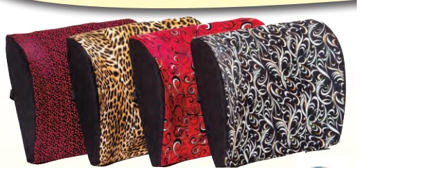 Rose HC Deluxe Molded Foam Lumbar Cushion Rose HC Deluxe Molded Foam Lumbar Cushion