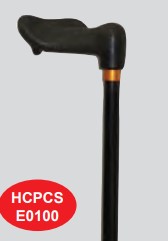 Rose HC Ergonomic Palm Grip Cane Rose HC Ergonomic Palm Grip Cane