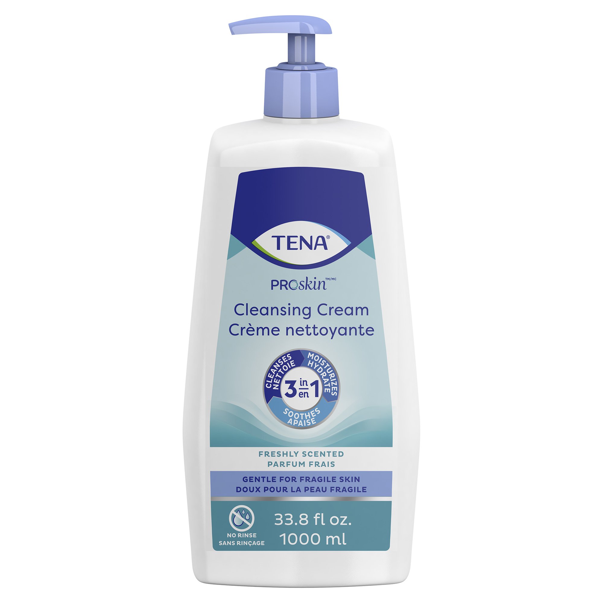 Tena Cleansing Cream Scented Pump Bottle Tena Cleansing Cream Scented Pump Bottle
