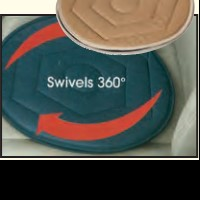 Rose HC Soft Swivel Seat Cushion thumbnail