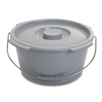 Commode bucket w/handle and lid thumbnail